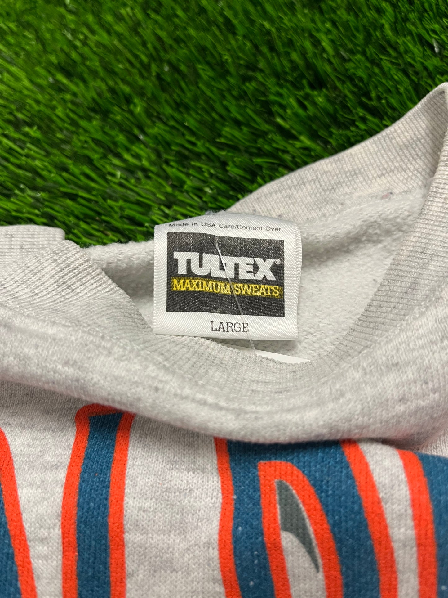 1993 Miami Dolphins Tultex Grey Crewneck (L)