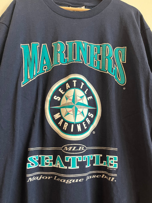 1998 Seattle Mariners Lee Sports MLB Tee (XL)