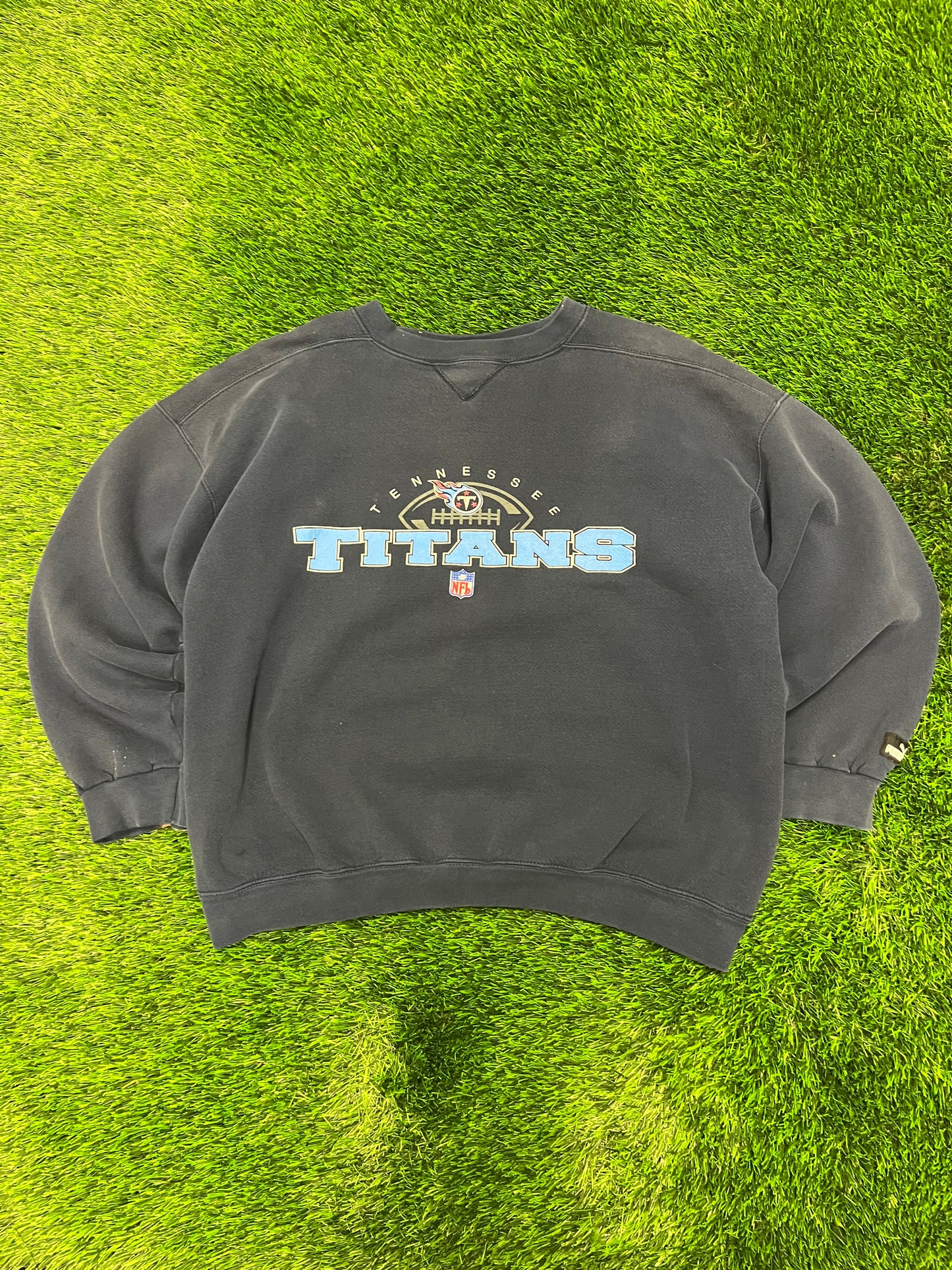 90s Tennessee Titans Puma Boxy Crewneck (XXL)