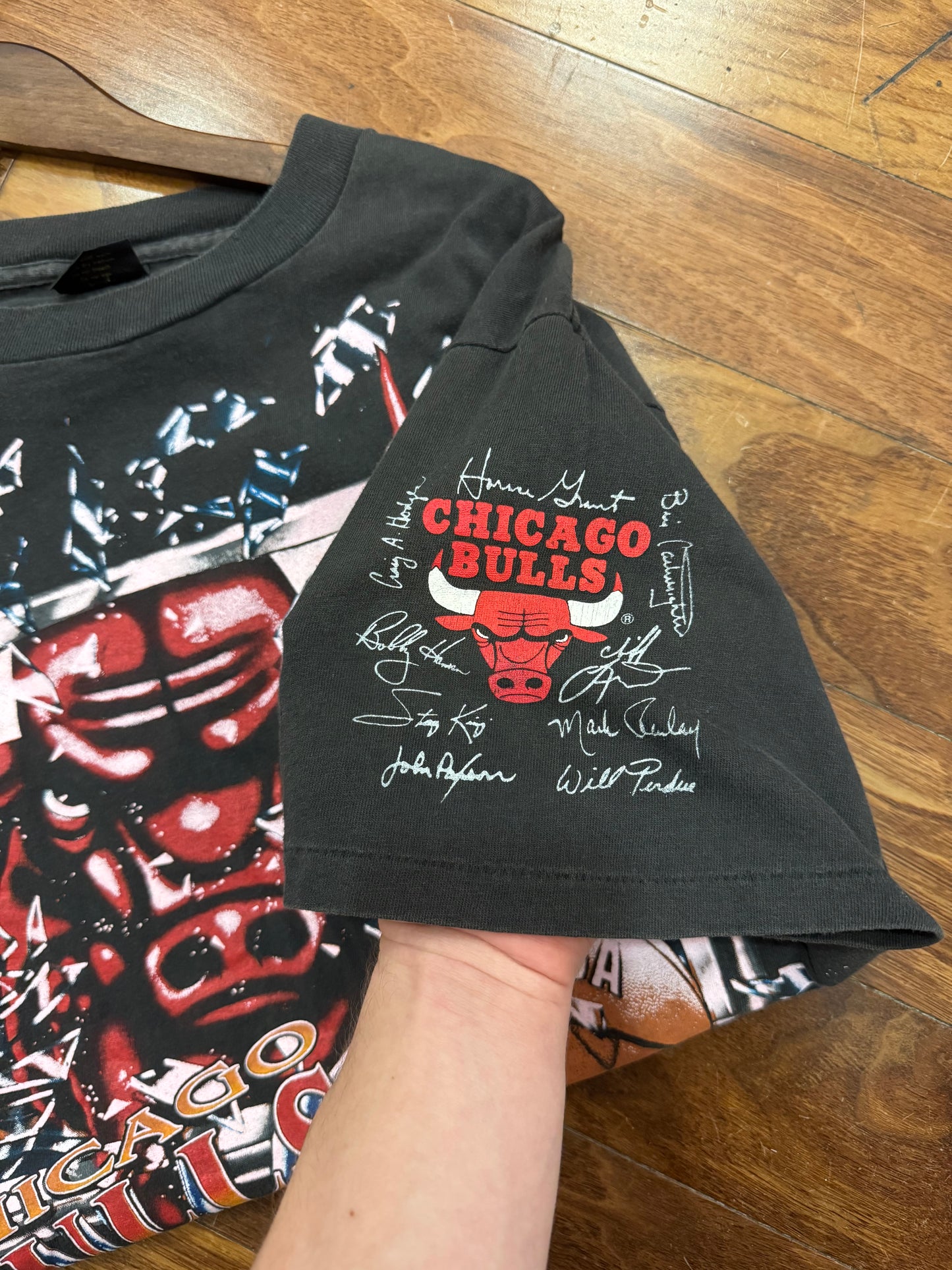 1992 Chicago Bulls Shattered Backboard Tee (XL)