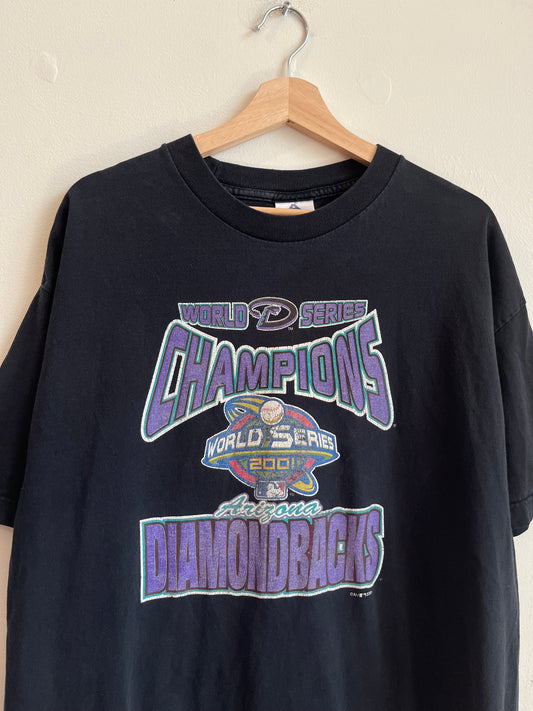 2001 Arizona Diamondbacks World Series AAA Tee (XL)
