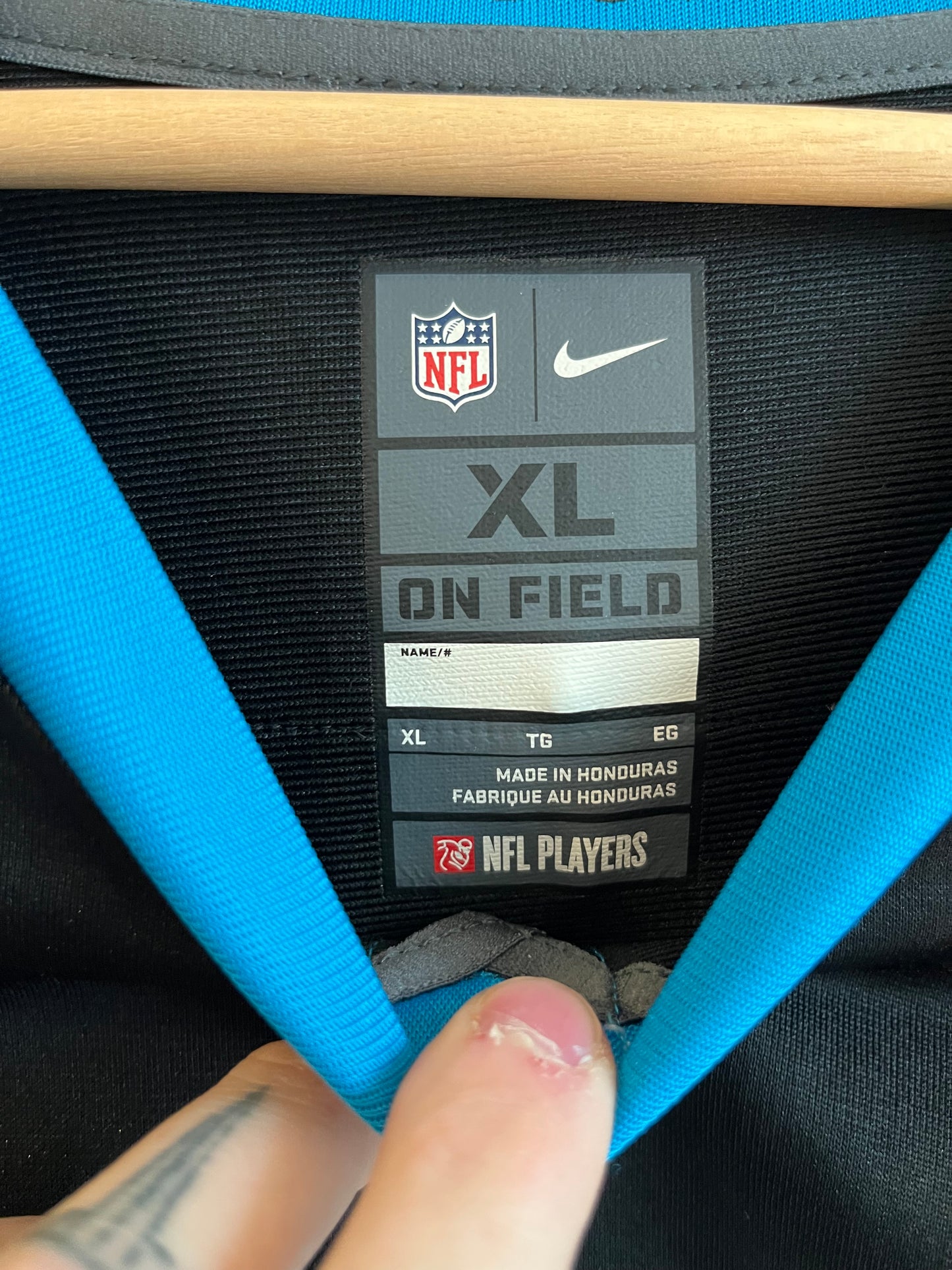 2010s Carolina Panthers Cam Newton Nike Home Jersey (XL)