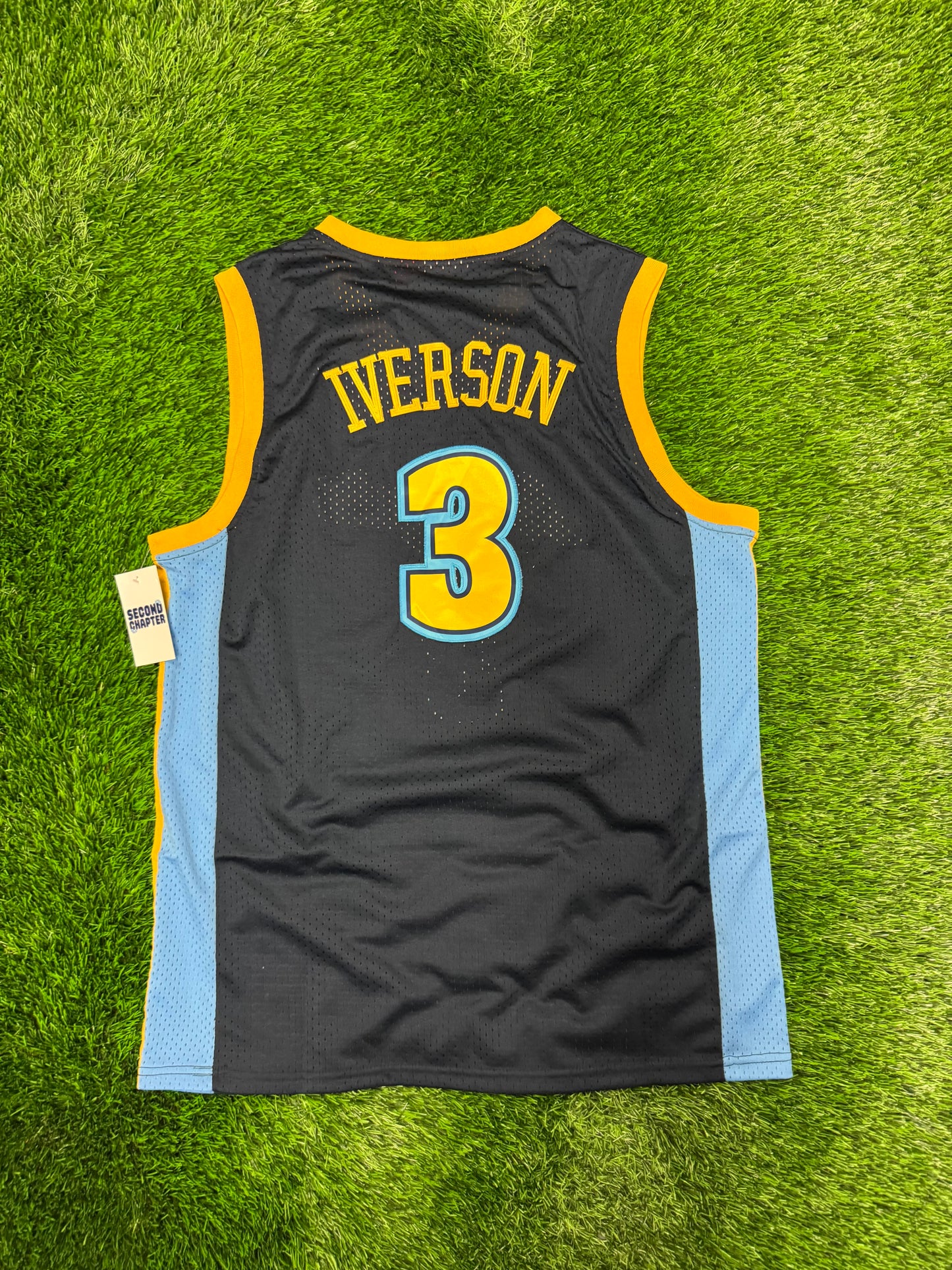 Denver Nuggets Allen Iverson Mitchell & Ness Hardwood Classics Jersey (XL)