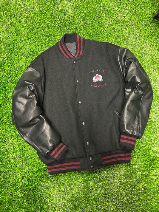 90s Colorado Avalanche Vintage NHL Varsity Jacket (XL)