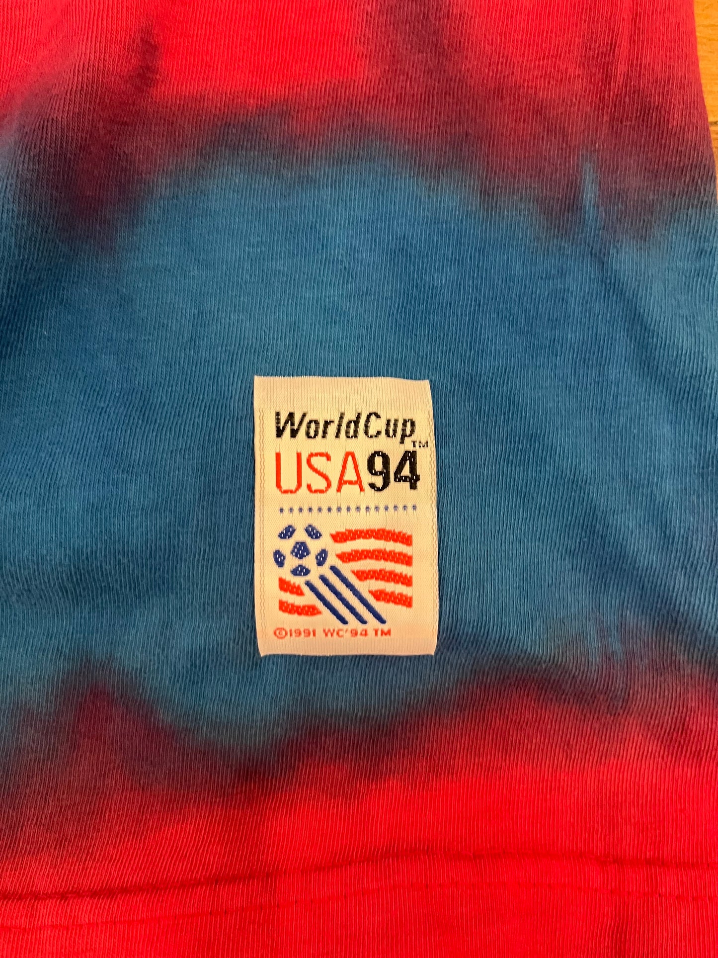 1994 USA World Cup Tie Dye Soccer Tee (XXL)