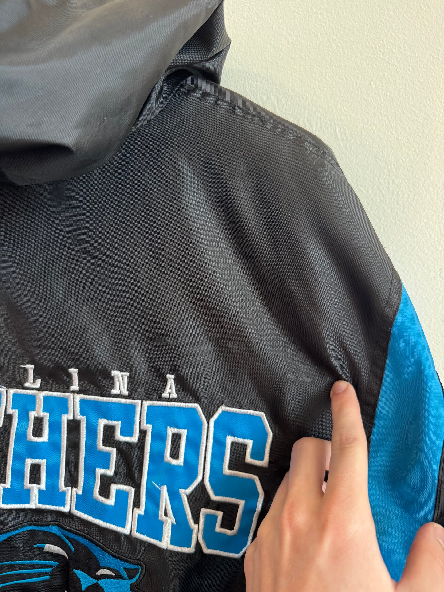00s Carolina Panthers NFL Puffer Jacket (L)