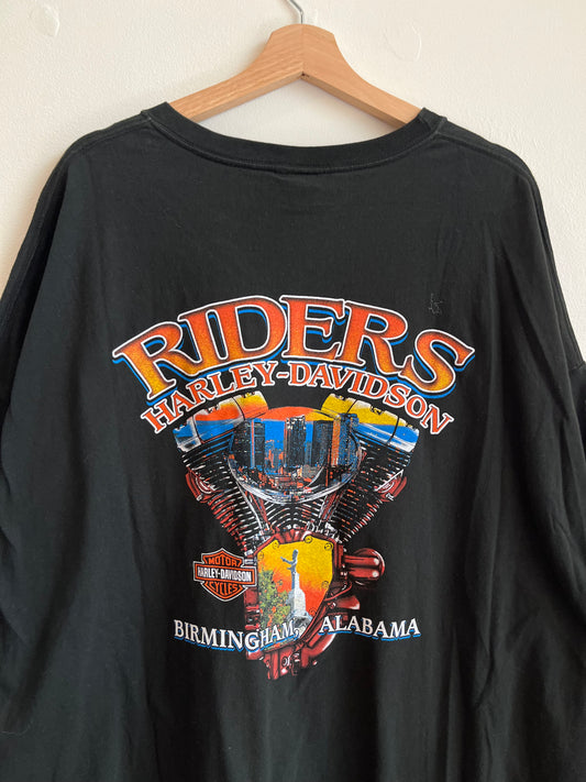2006 Harley Davidson Motorcycle Riders Birmingham Alabama Tee (XXXL)