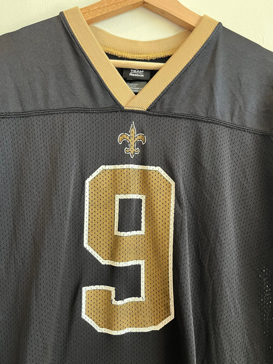 00s New Orleans Saints Drew Brees Reebok NFL Jersey (Youth XL)