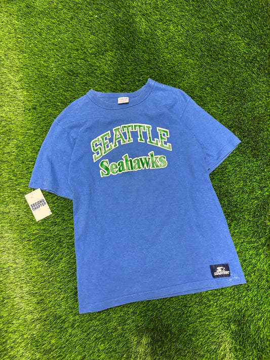 90s Seattle Seahawks Vintage Starter Tee (M)