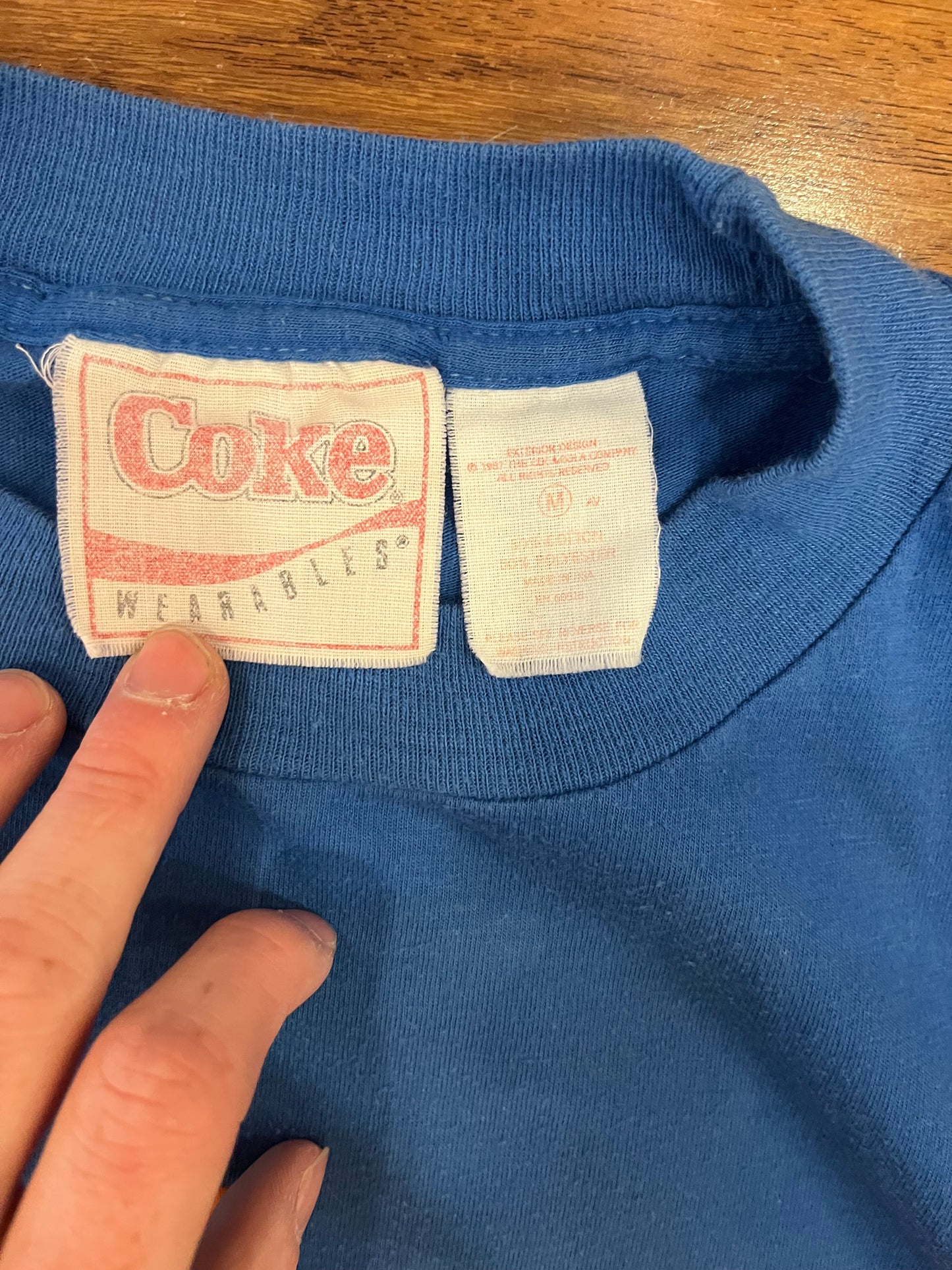 80s Coke Is It Graphic Tee (M)