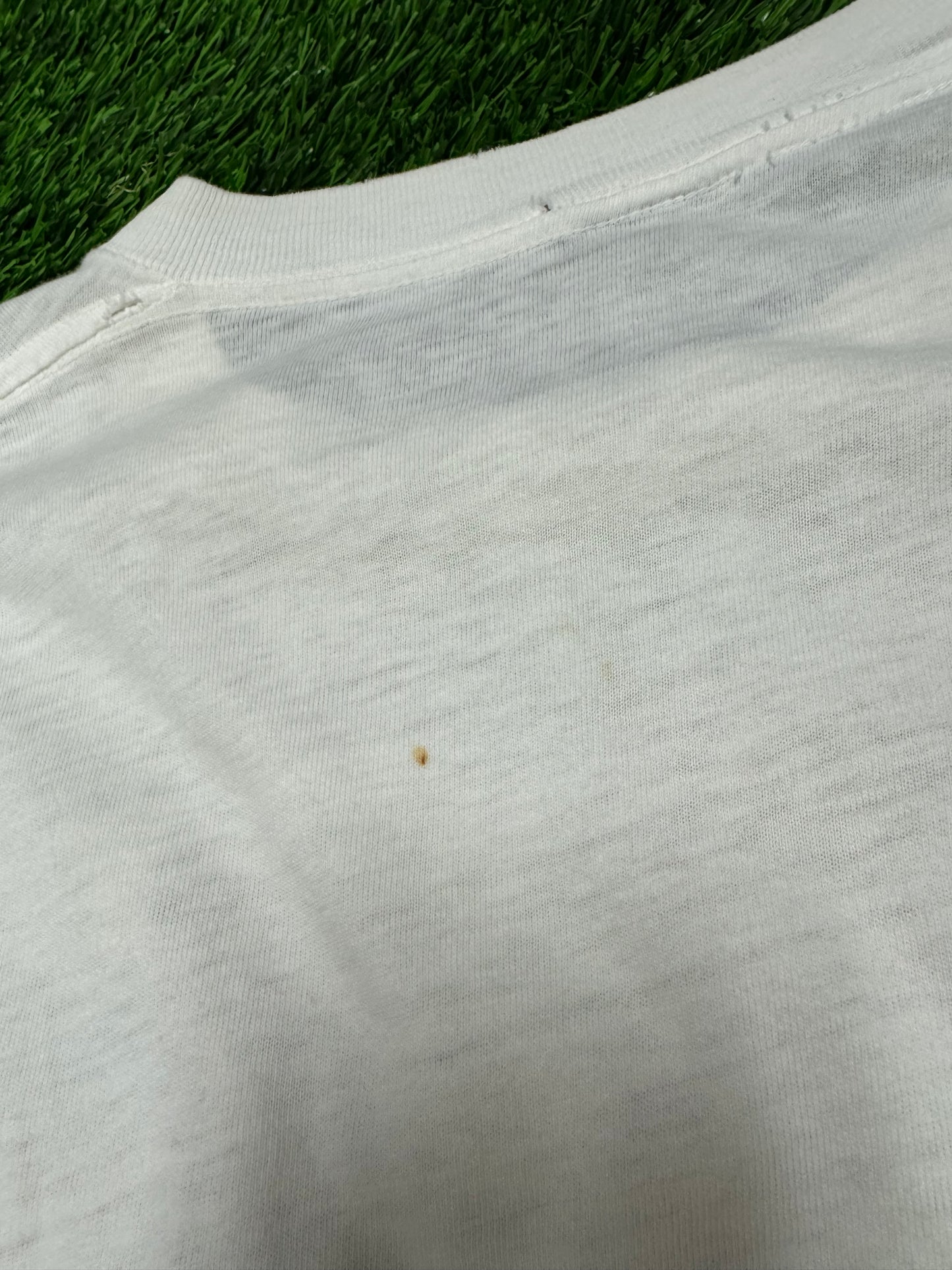 90s "The Hardest Job In America Is Being A Black Man" Vintage Mark Harris Art Tee (L)