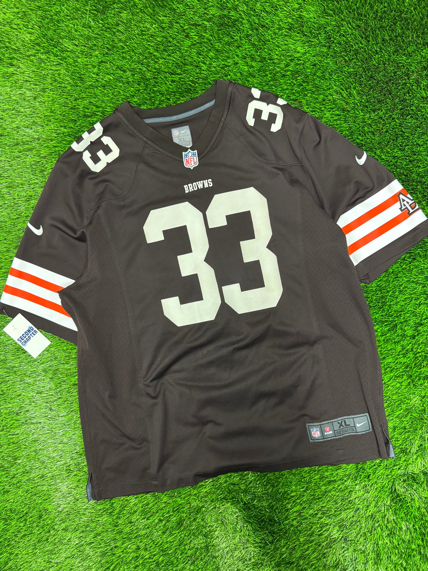 Cleveland Browns Trent Richardson #33 Nike Jersey (XL)