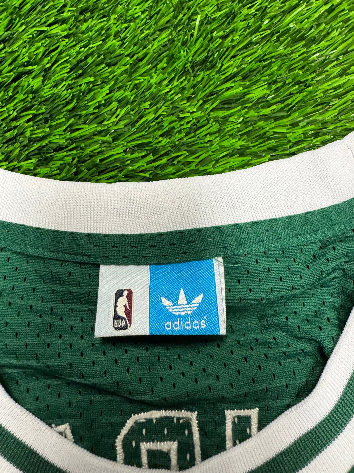 Boston Celtics Larry Bird Adidas Hardwood Classics NBA Jersey (L)