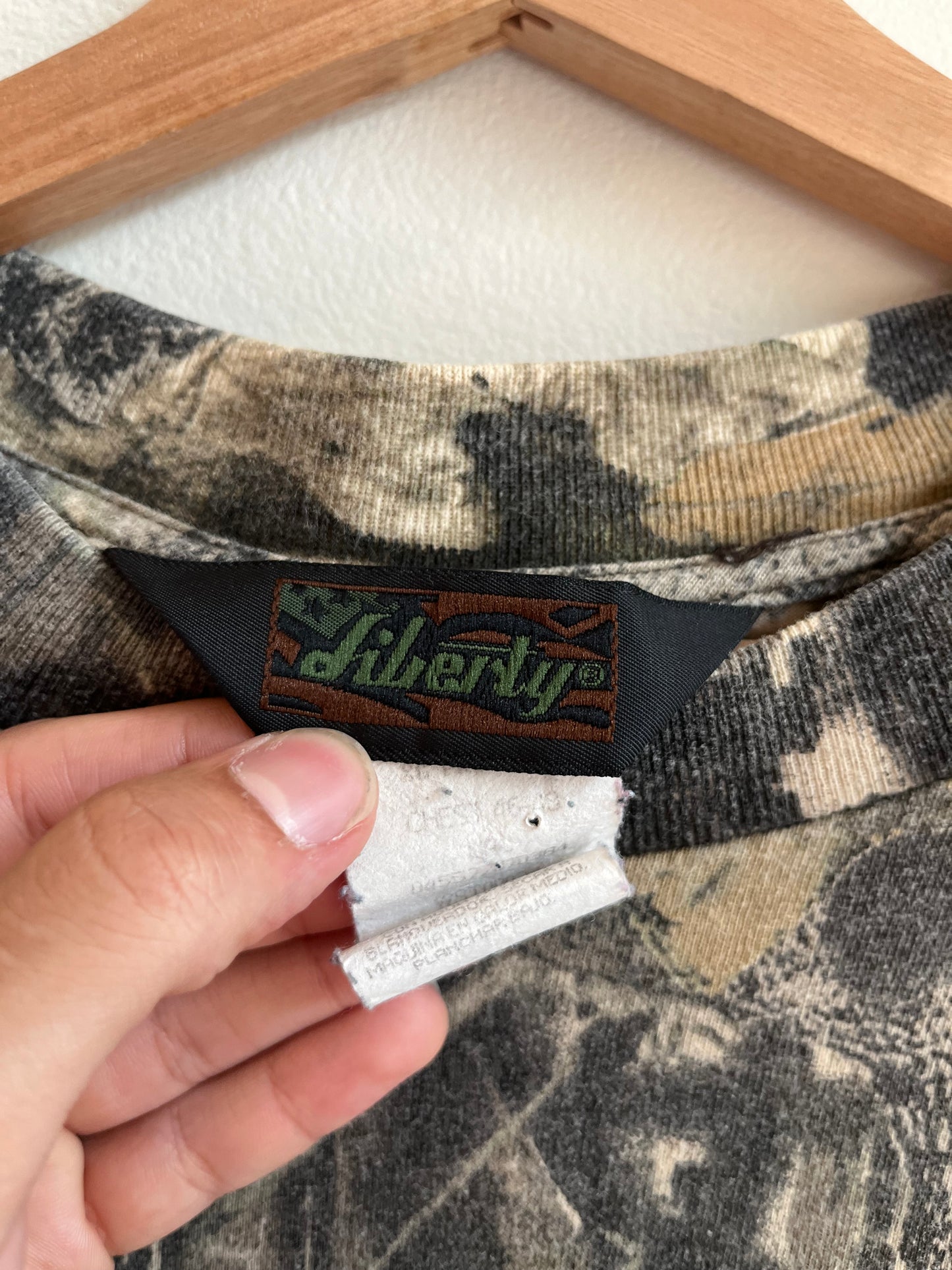 90s Liberty Camo Pocket Tee (XL)
