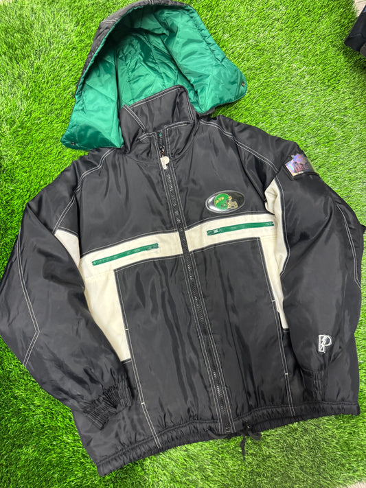 90s New York Jets Vintage Pro Player NFL Puffer Jacket (XL)