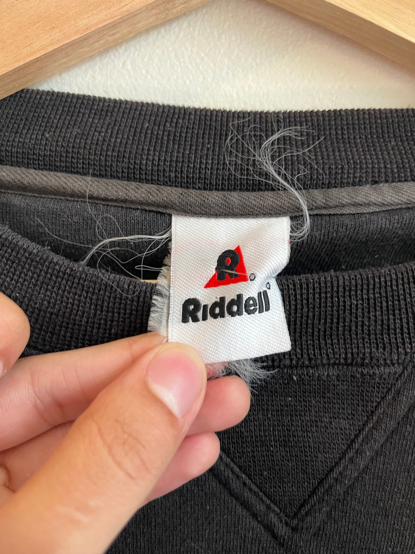 90s Carolina Panthers Riddell Embroidered Crewneck (XL)