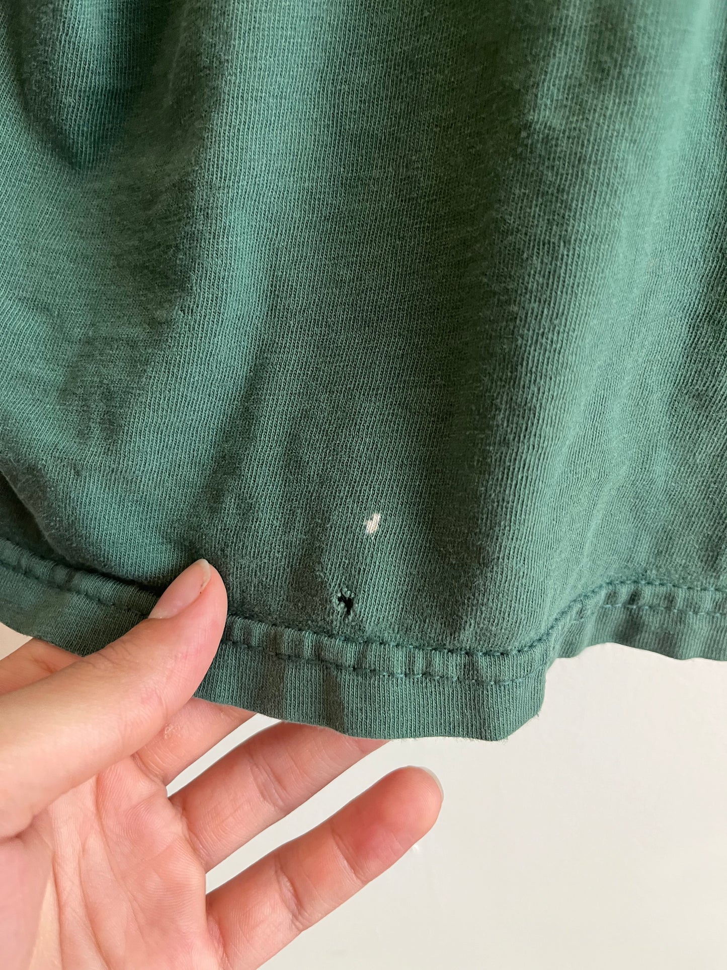 90s UNCC Charlotte Faded Galt Sand Tee (L)