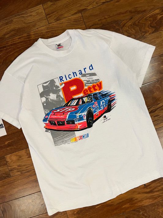 1992 Richard Petty Vintage Nascar Image Tee (XL)