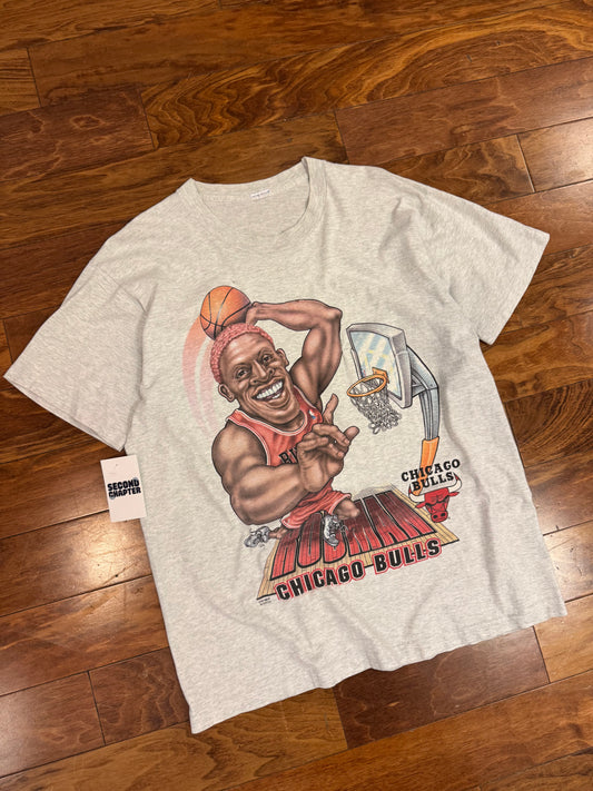 1995 Chicago Bulls Dennis Rodman Big Face Tee (XL)