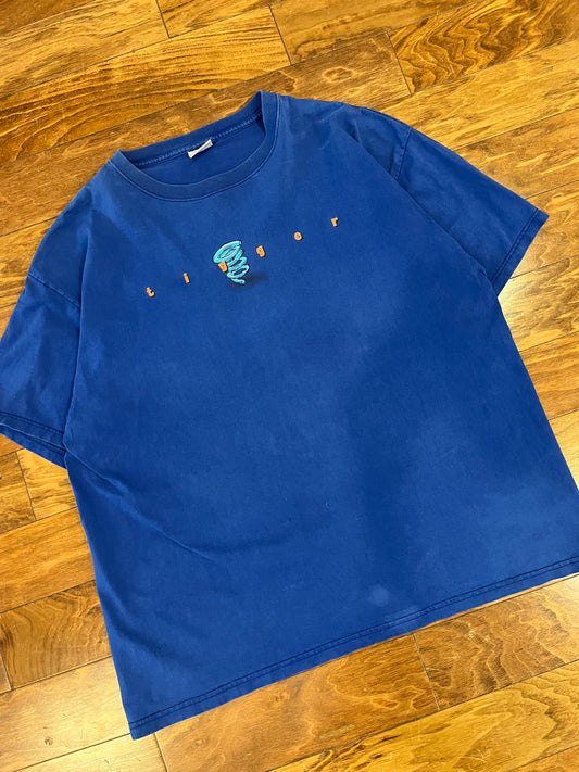 90s Tigger Blue Disney Graphic Tee (XXL)