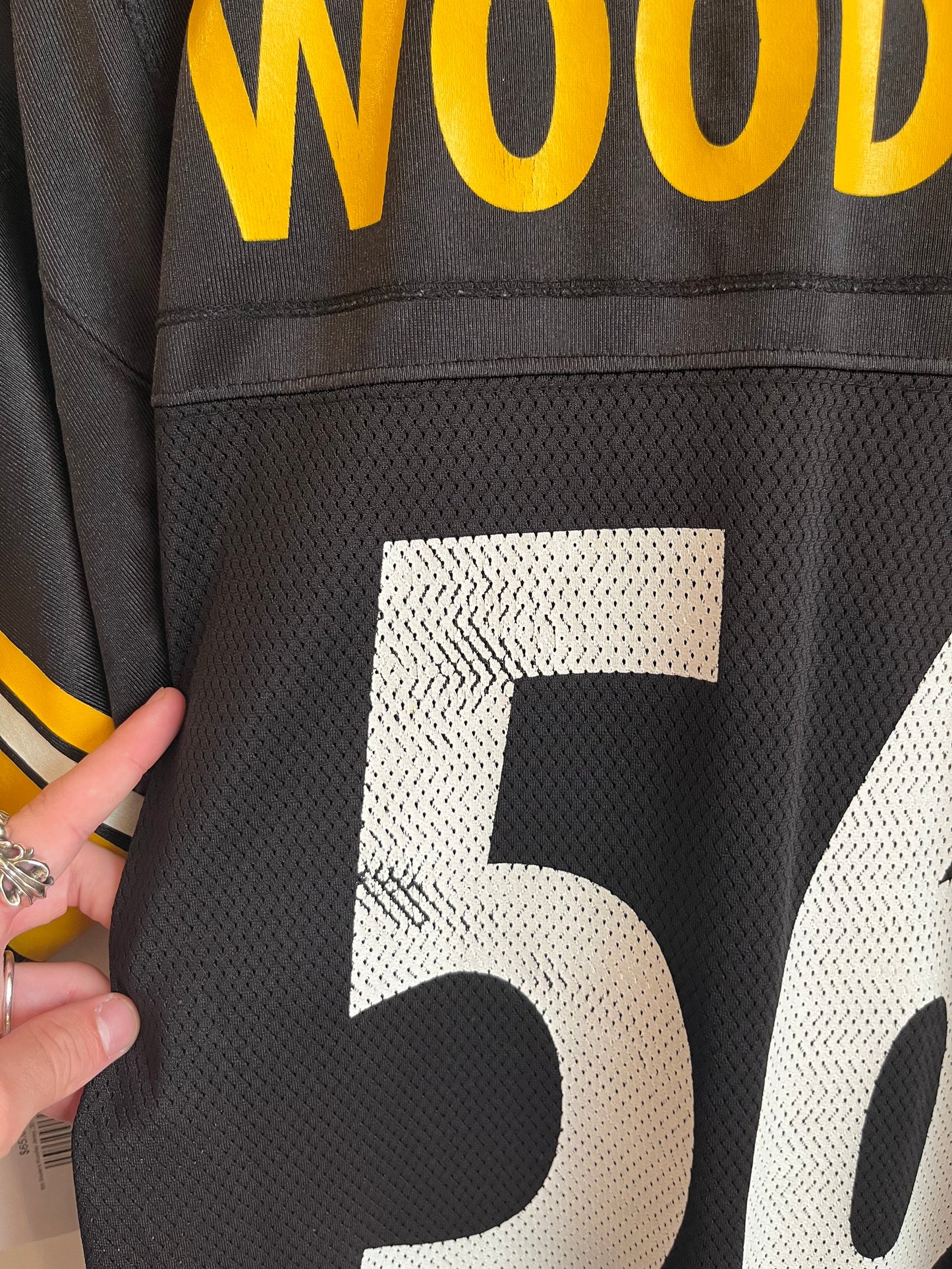 00s Pittsburgh Steelers LaMarr Woodley Jersey (S)