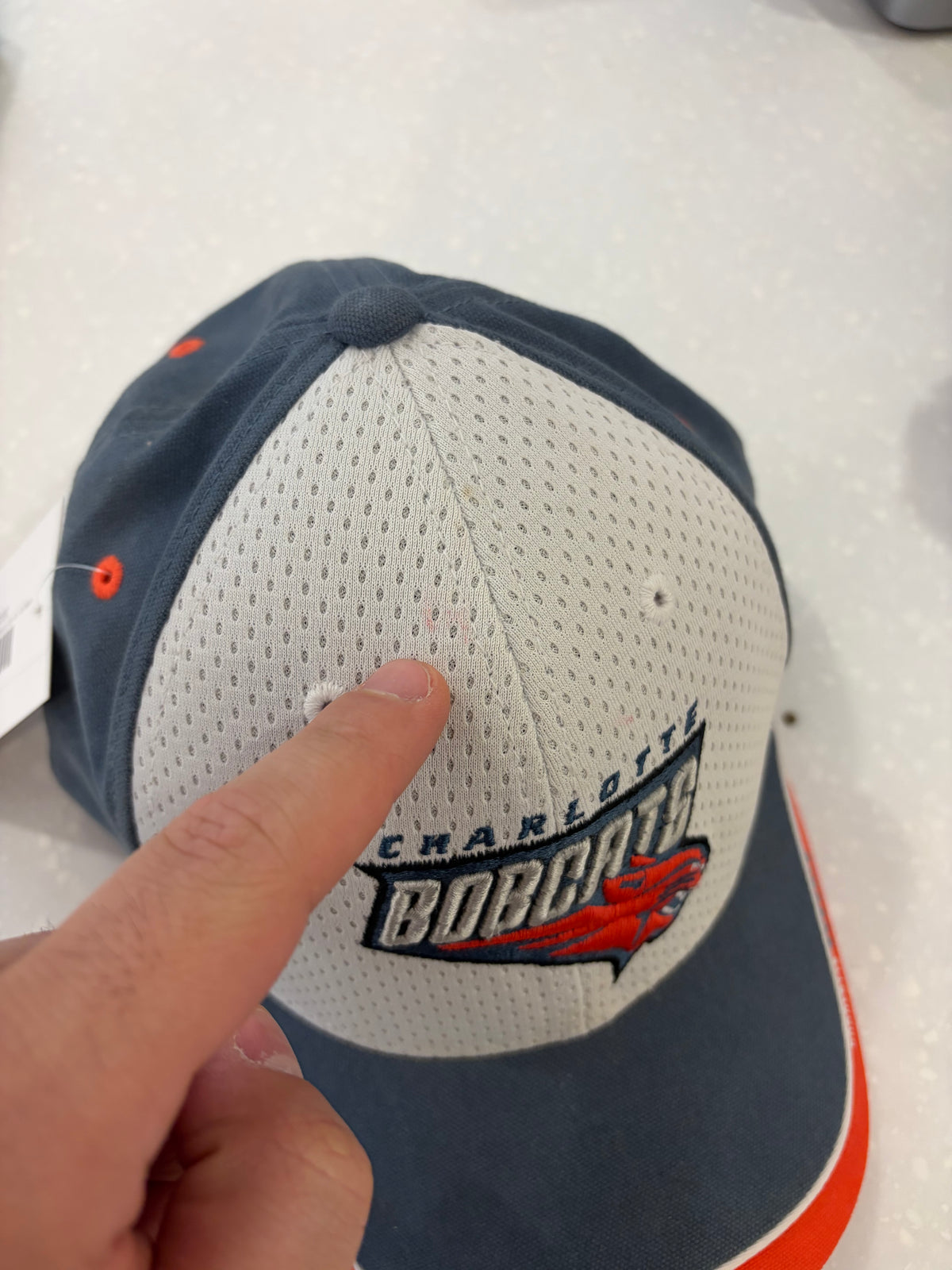 00s Charlotte Bobcats Reebok Hat (OS)