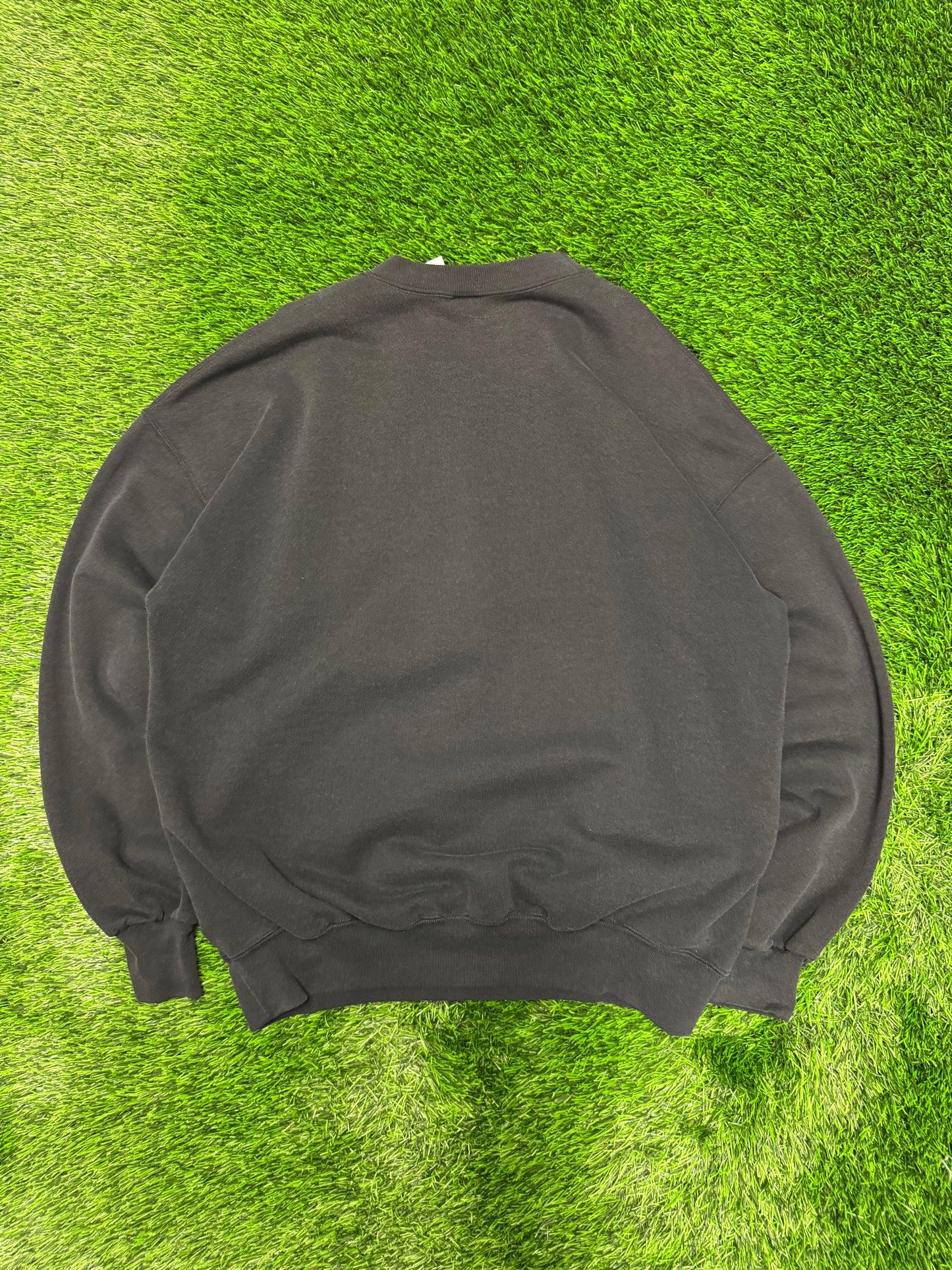 1993 Carolina Panthers Nutmeg Inaugural Script Vintage NFL Crewneck (XL)