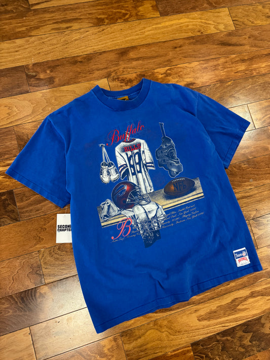 90s Buffalo Bills Nutmeg Locker Room Tee (XL)