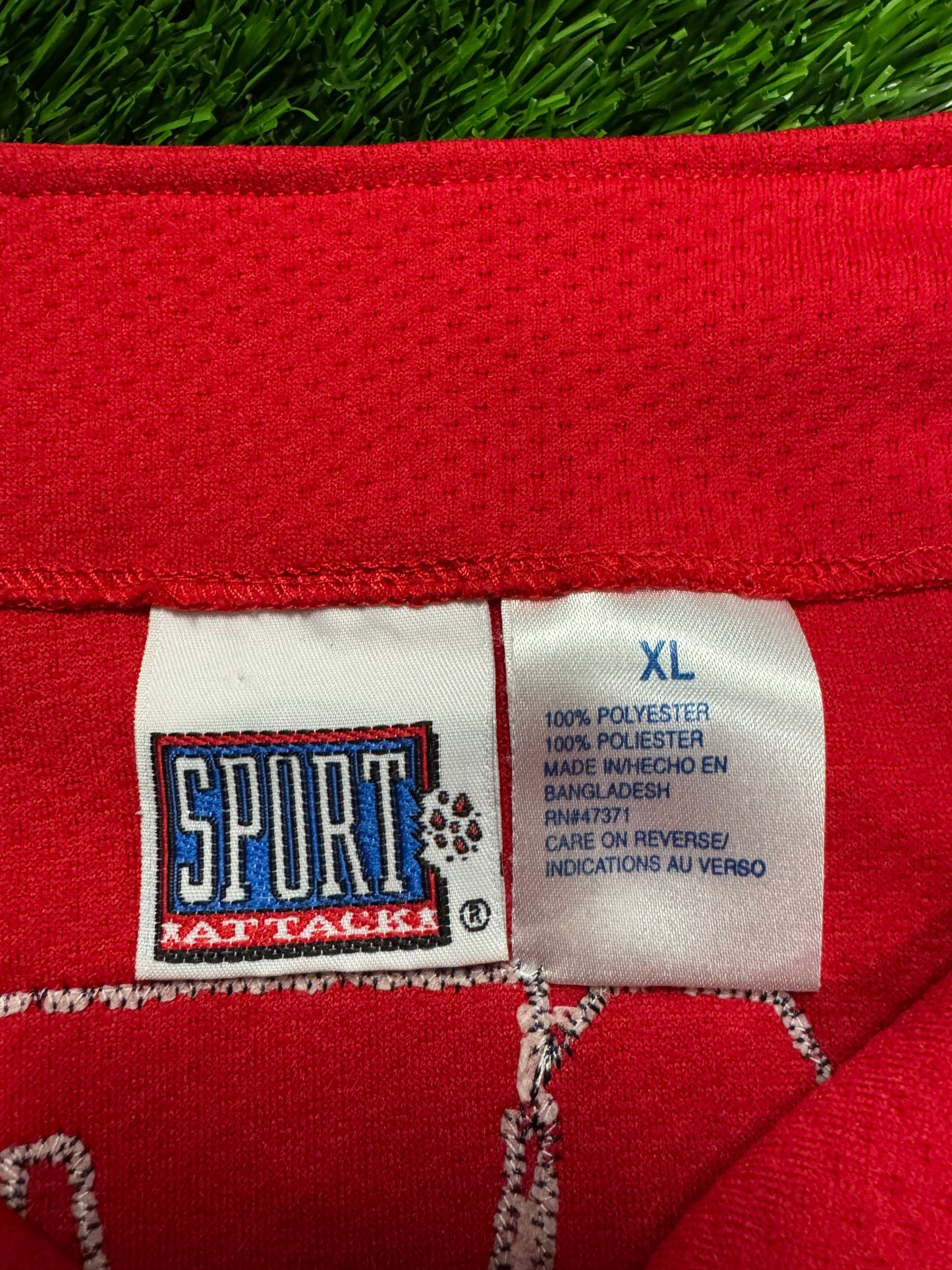 90s St Louis Cardinals Mark McGwire #25 Vintage MLB Players Choice Baseball Jersey (XL)