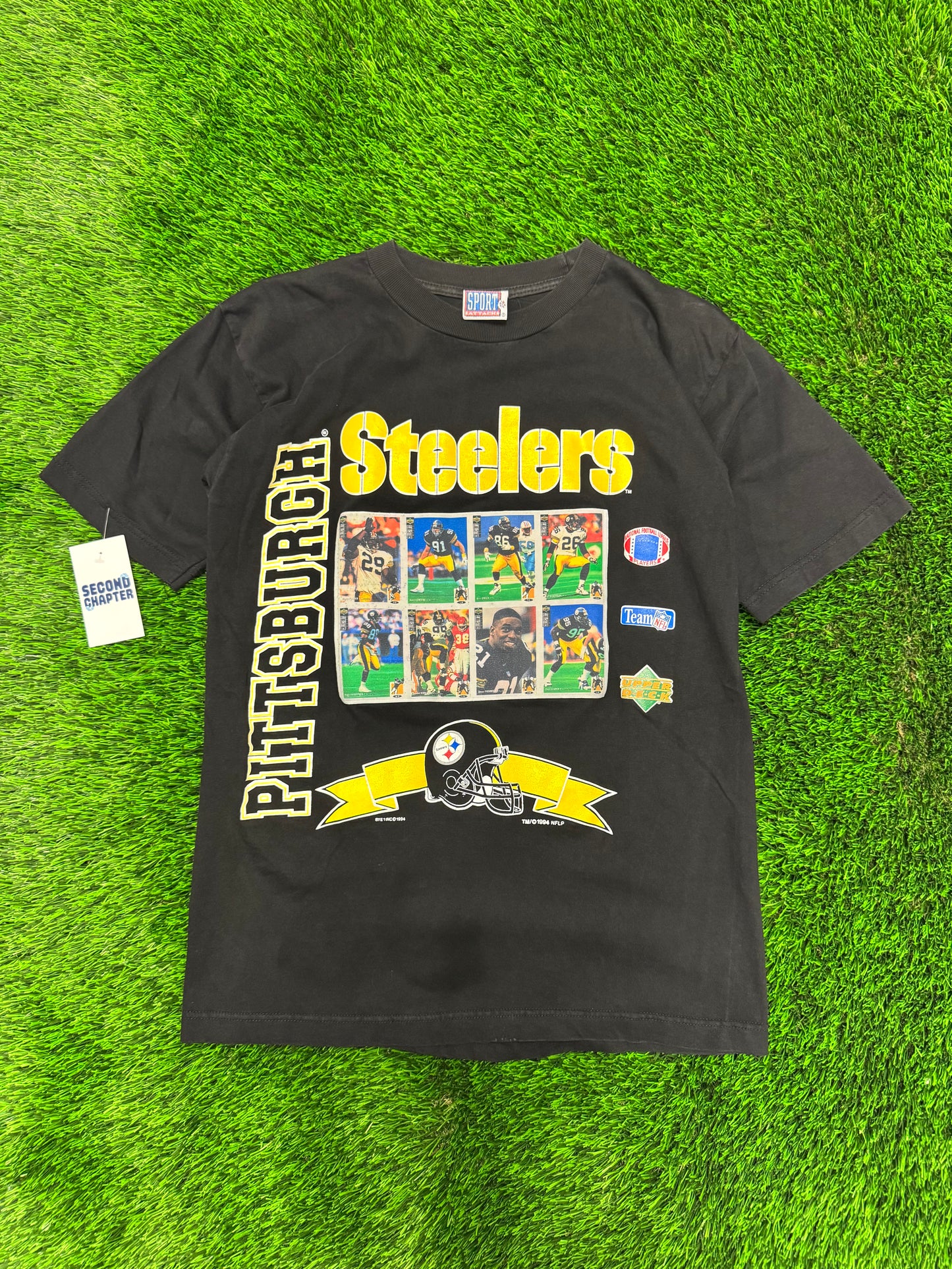 1994 Steelers Legends Upper Deck Graphic Tee (M)