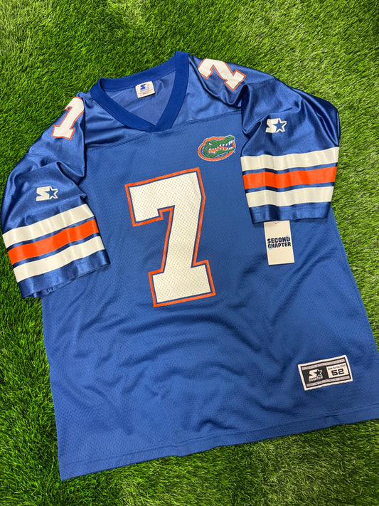 1996 University of Florida (UF) Gators #7 Vintage Starter Football Jersey (XL)