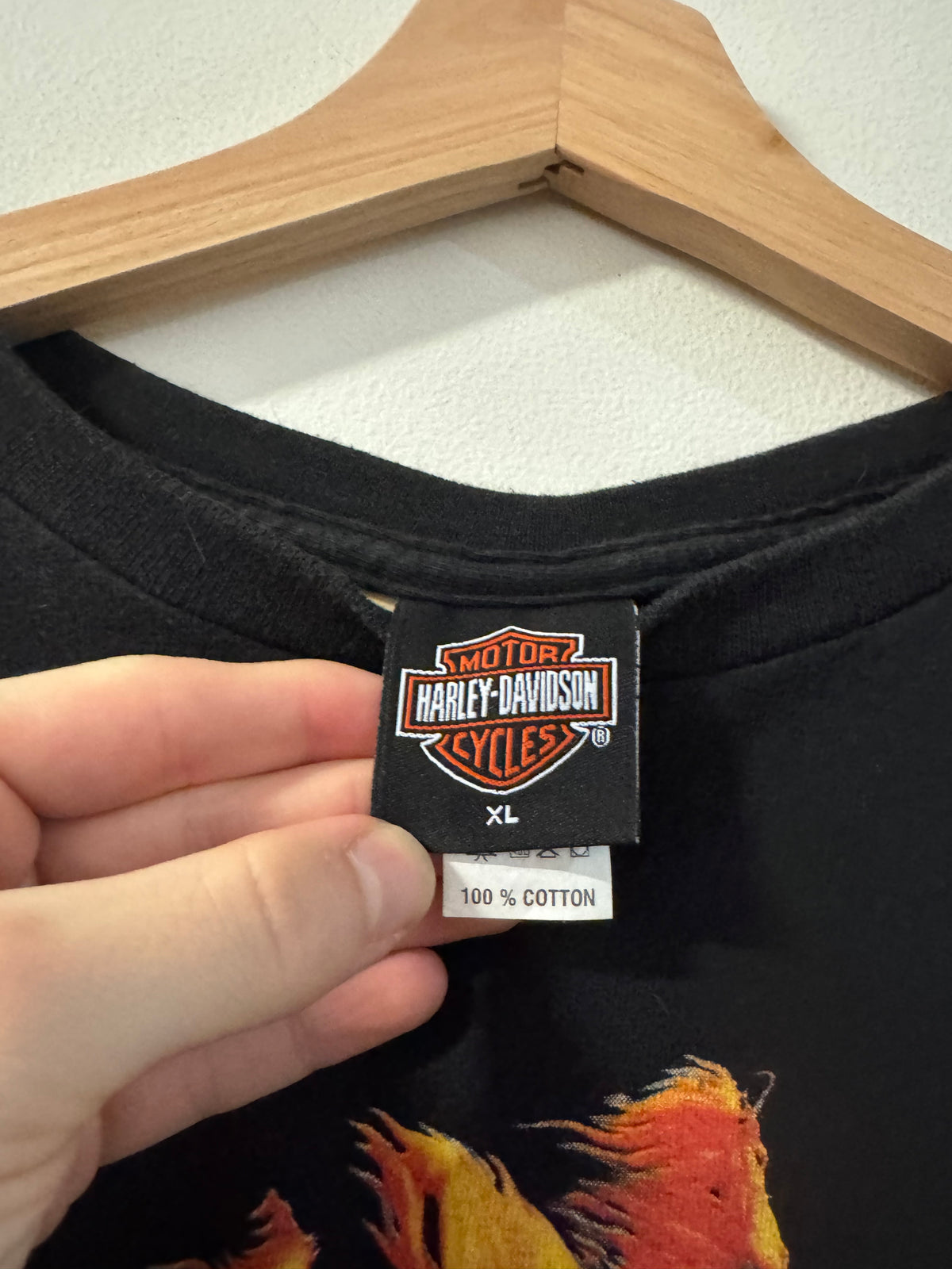2004 Harley Davidson Horse Long Sleeve Shirt (XL)