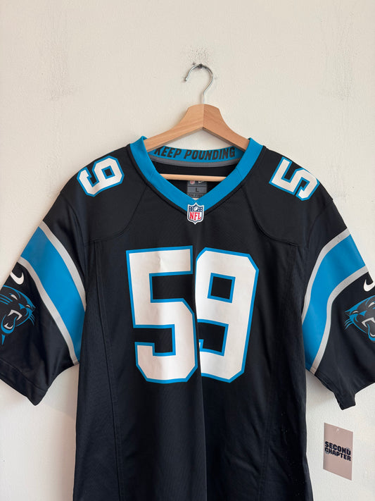 2010s Carolina Panthers Luke Kuechly Nike Home Jersey (L)