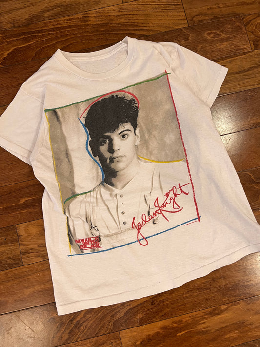 1989 New Kids On The Block Jordan Knight Vintage Music Tee (M)