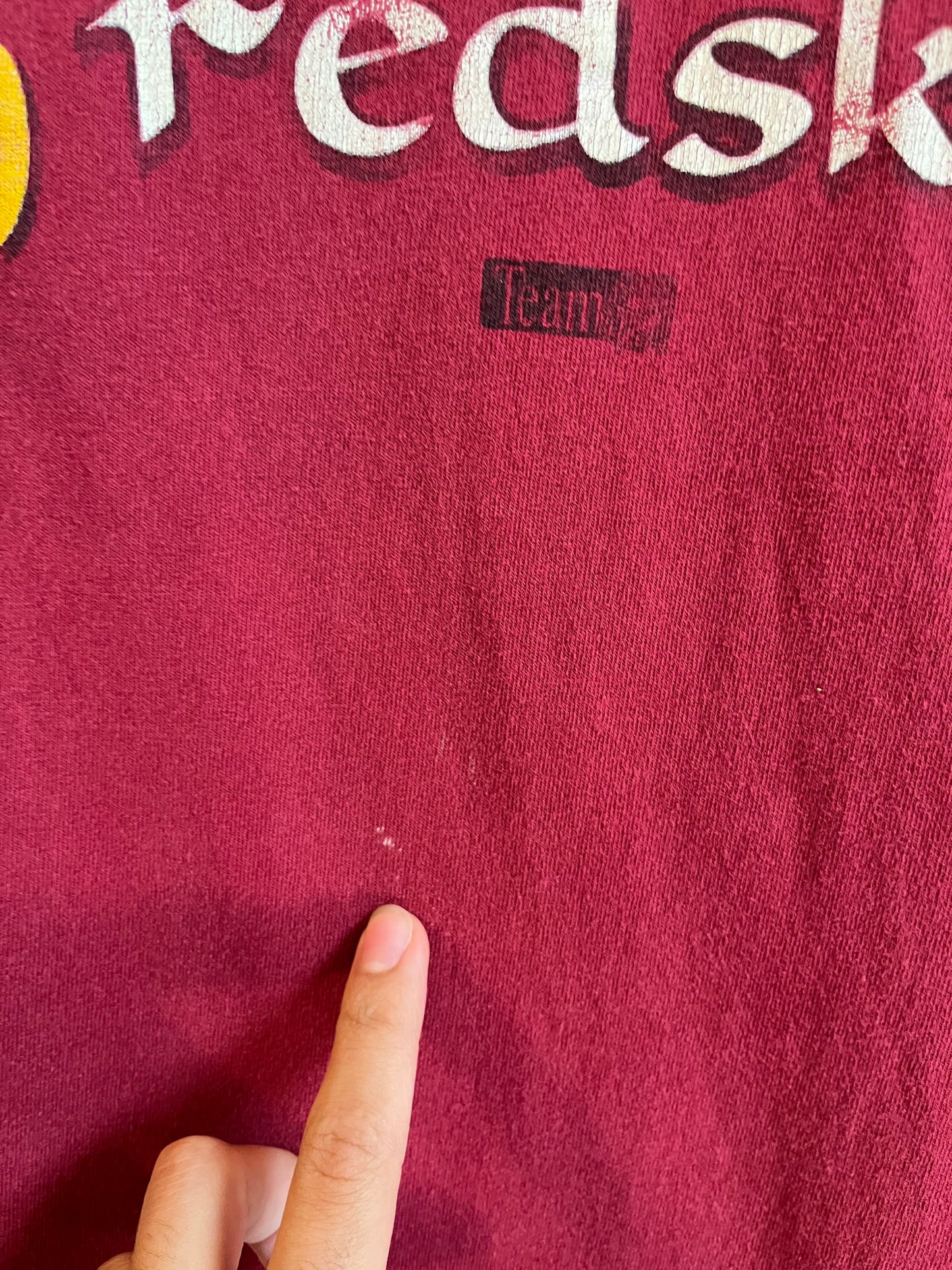 90s Washington Redskins NFL Starter Maroon Tee (M)