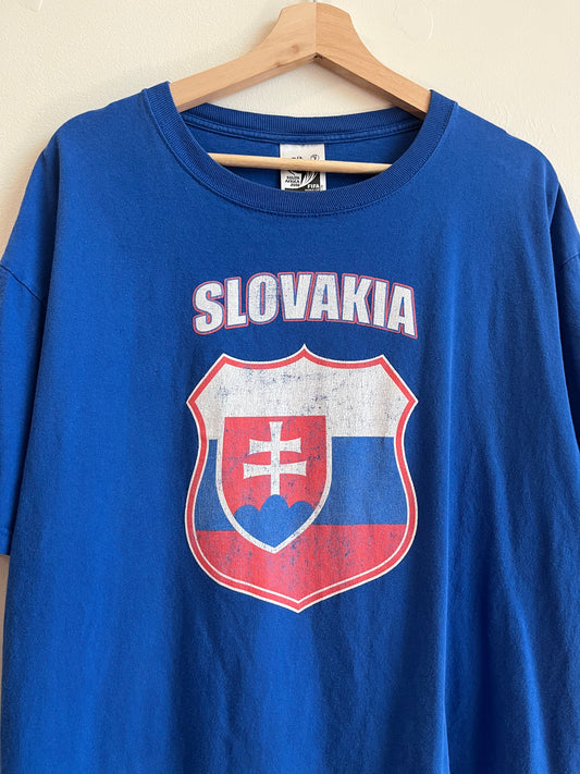 2010 World Cup Slovakia FIFA Soccer Tee (XL)