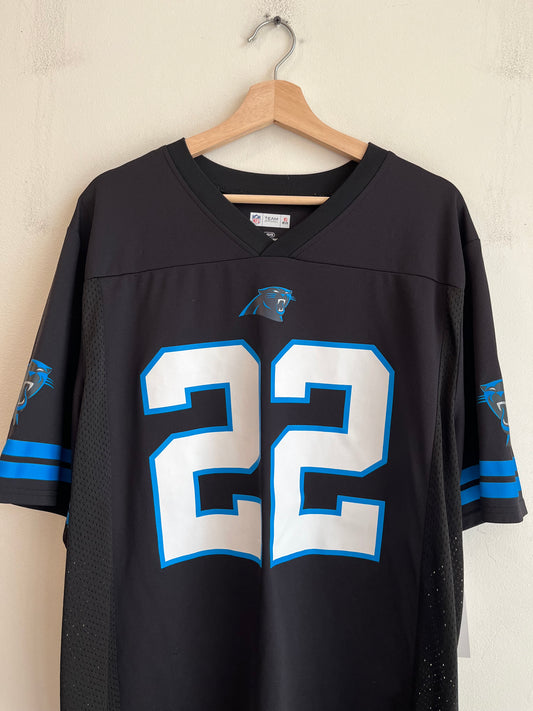 2010s Carolina Panthers Christian McCaffery Team Apparel Jersey (L)