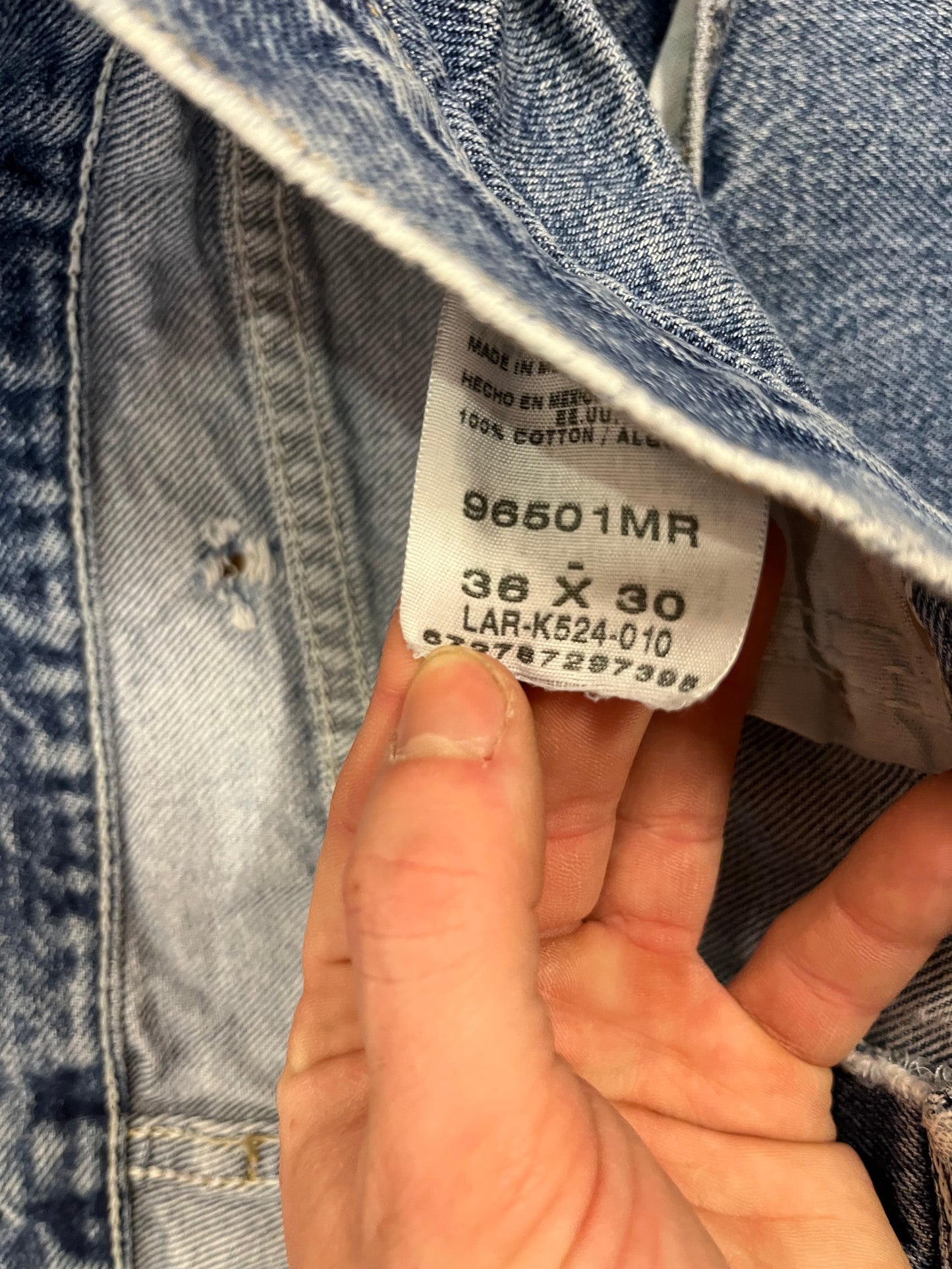 00s Wrangler Jean Shorts (36)