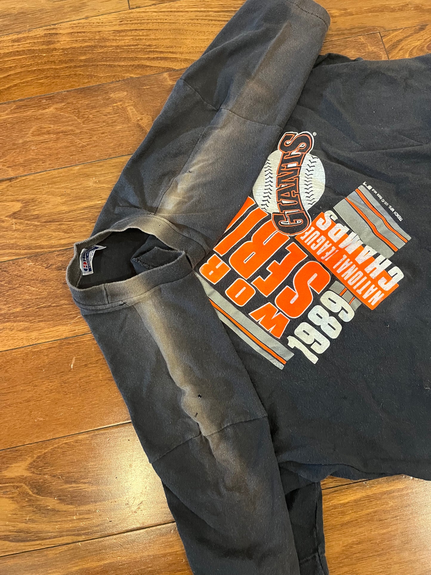 1989 SF Giants World Series Faded Tee (XL)