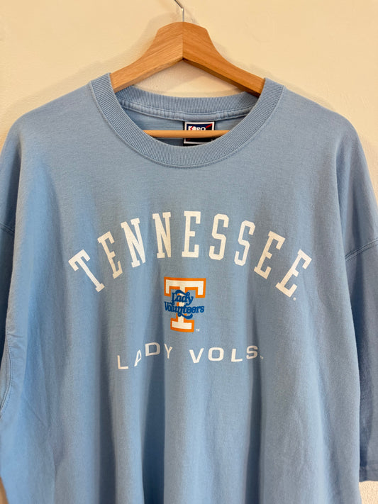 90s Tennessee Lady Vols Vintage Pro Player Cropped Tee (XL)