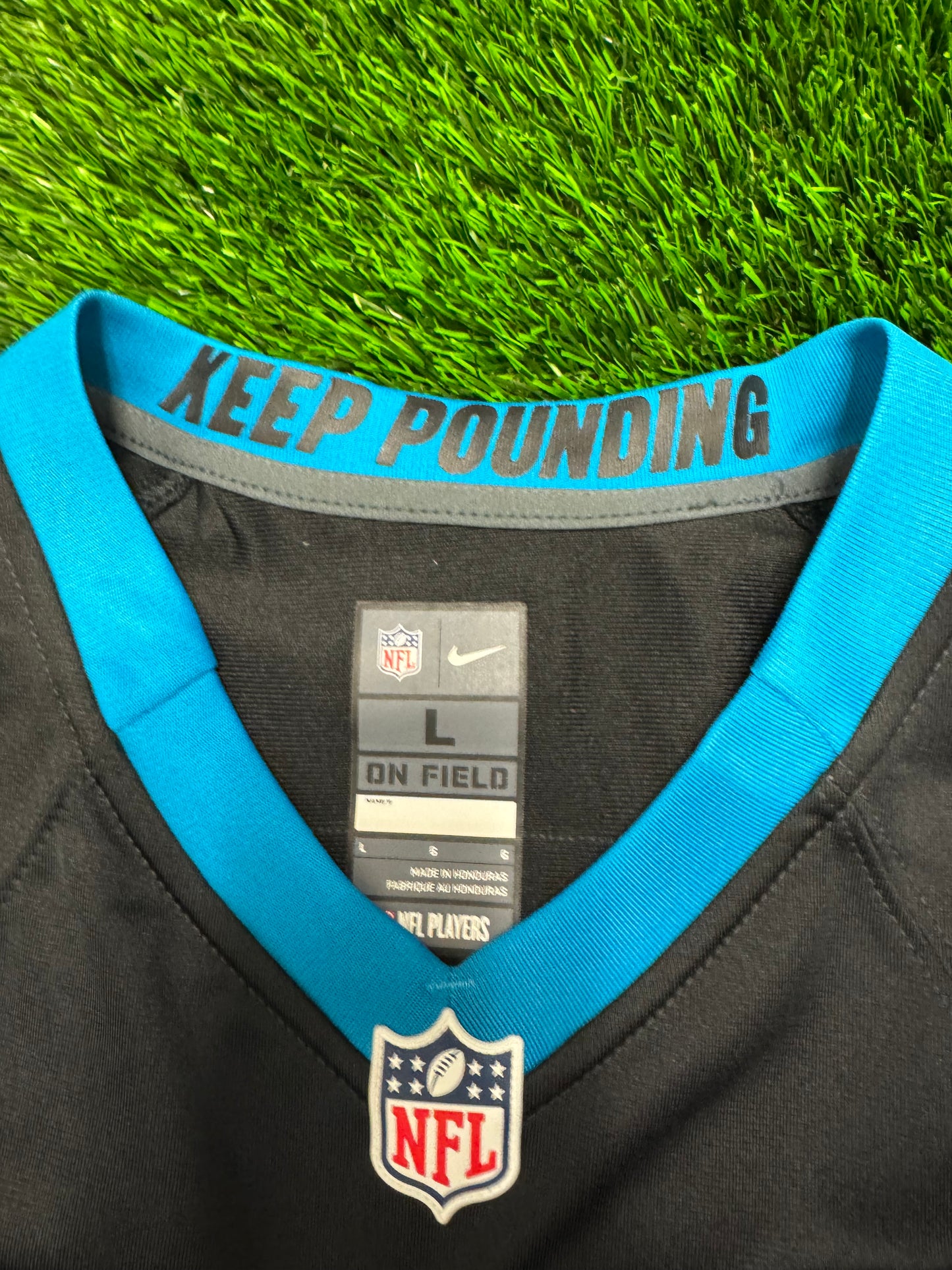 Carolina Panthers DJ Moore #2 Nike NFL Jersey (L)