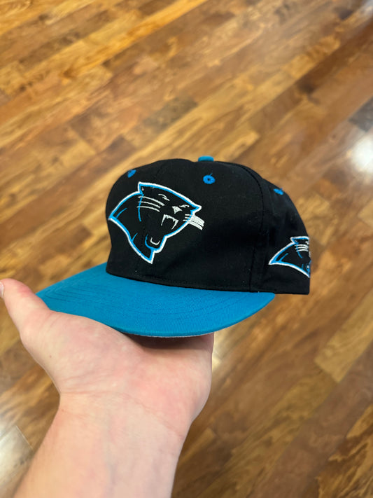 90s Carolina Panthers Team NFL Drew Pearson Hat (Youth Size)