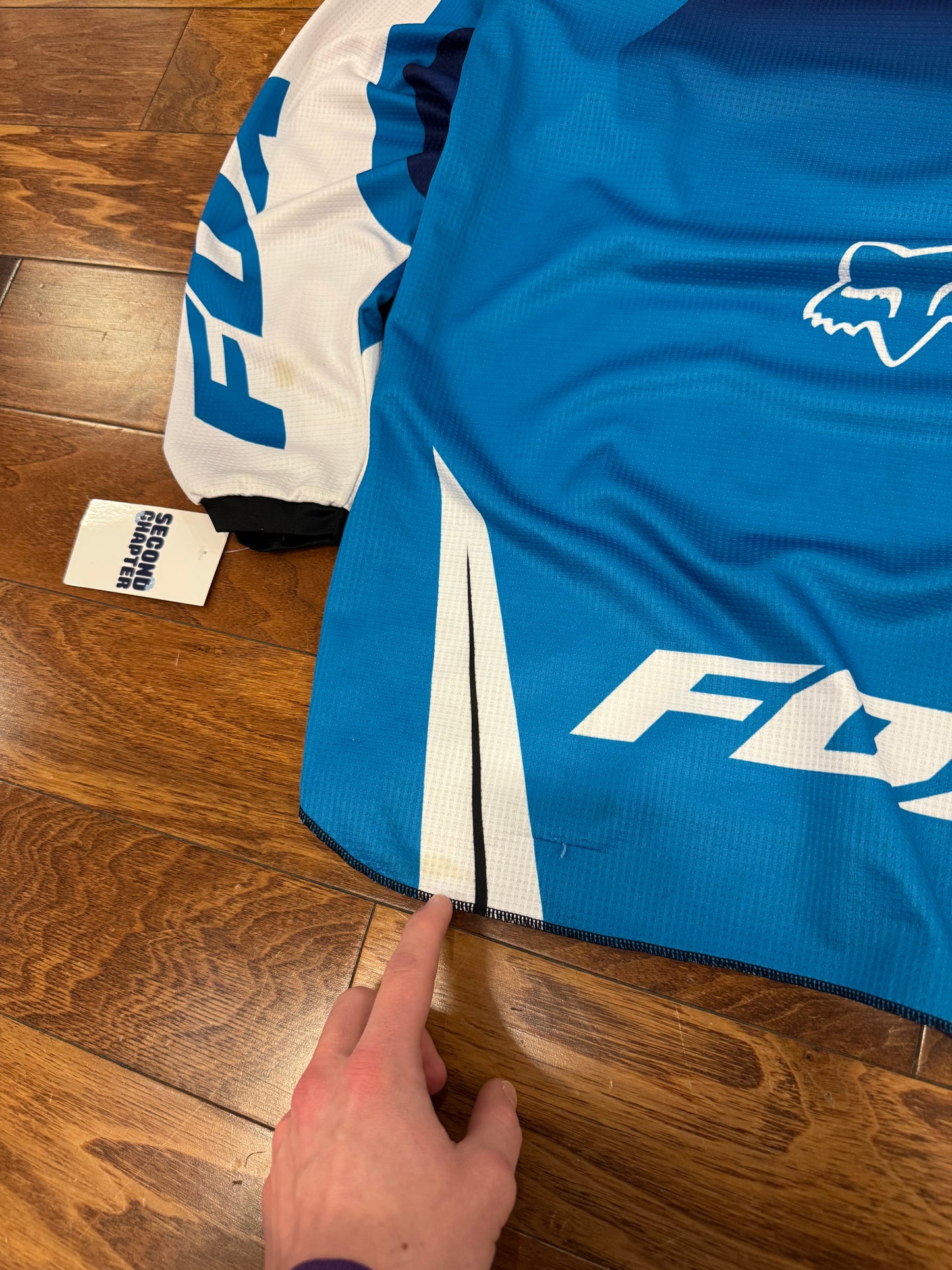 Fox Racing Motocross Blue Jersey (L)