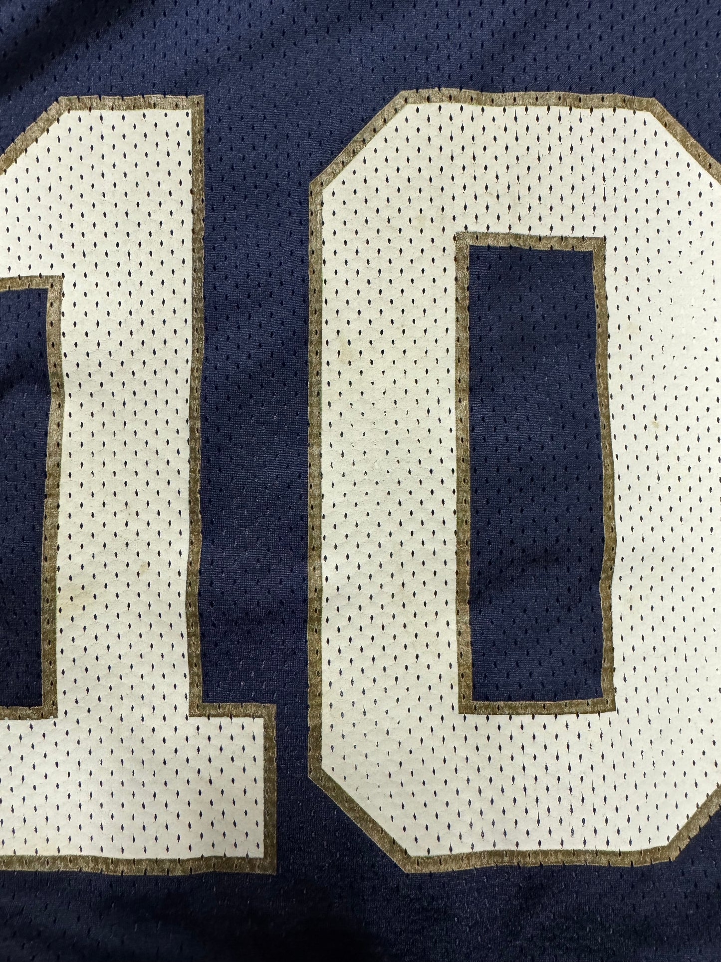 00s University of Notre Dame Vintage NCAA Football Jersey (L)