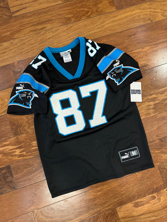 00s Carolina Panthers Muhsin Muhammed Puma Home Jersey (Youth M)