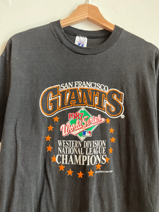 1987 San Francisco Giants World Series Champions Tee (XL)