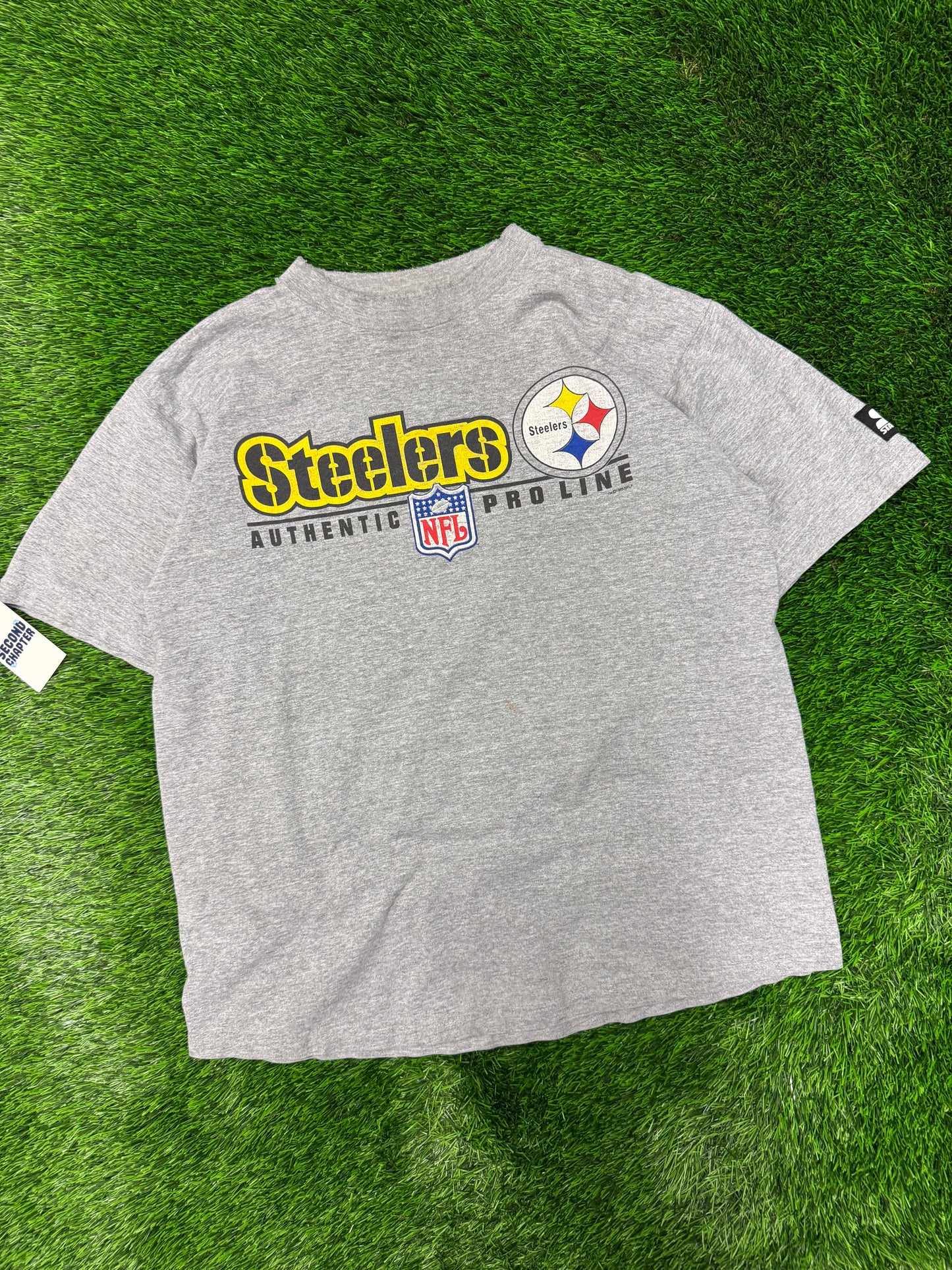 1996 Pittsburgh Steelers Starter Boxy Tee (XL)