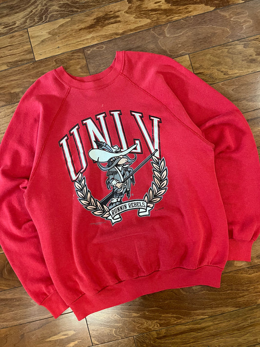 1990 Las Vegas (UNLV) Mascot Vintage Crewneck (XL)