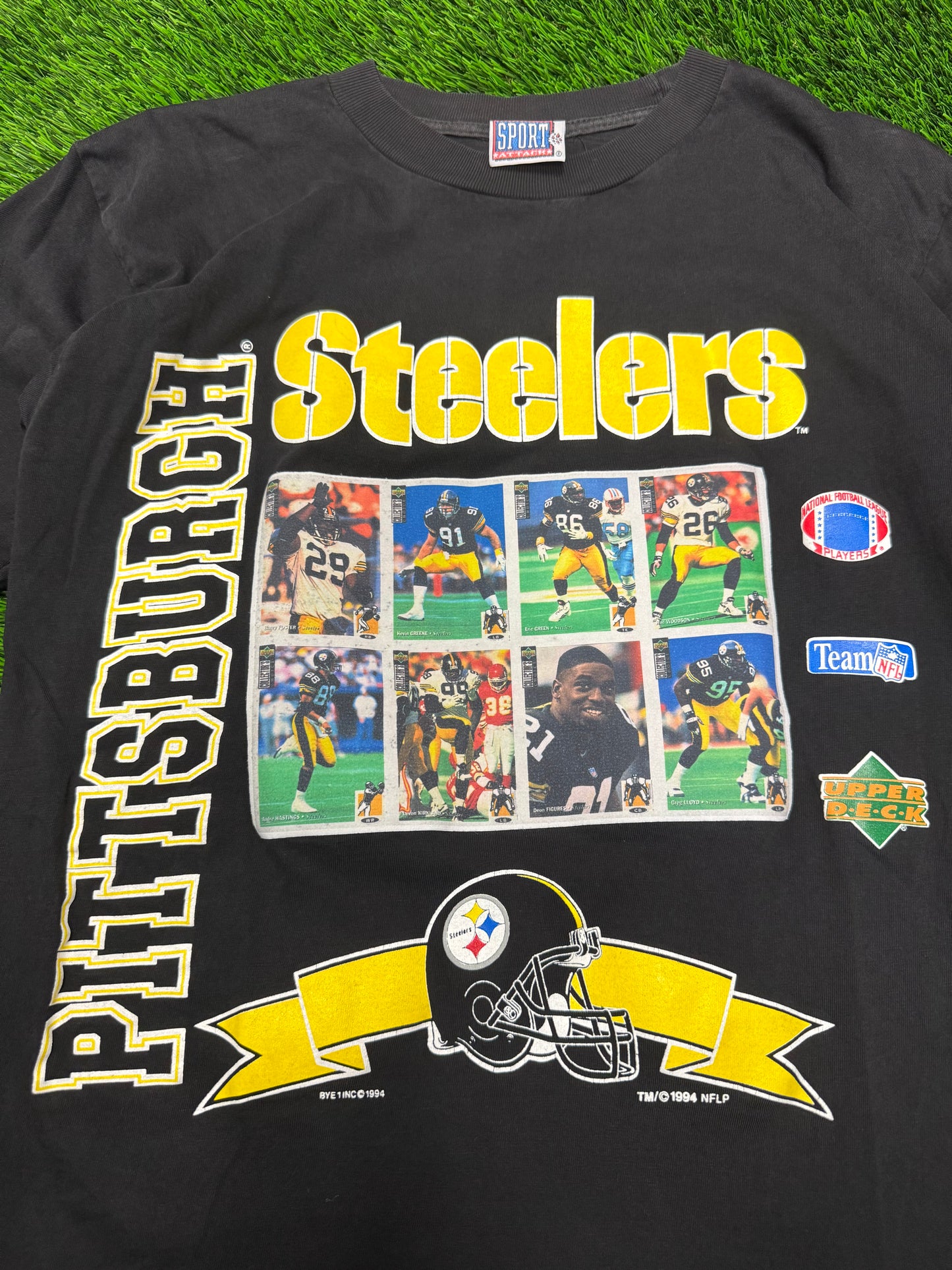 1994 Steelers Legends Upper Deck Graphic Tee (M)