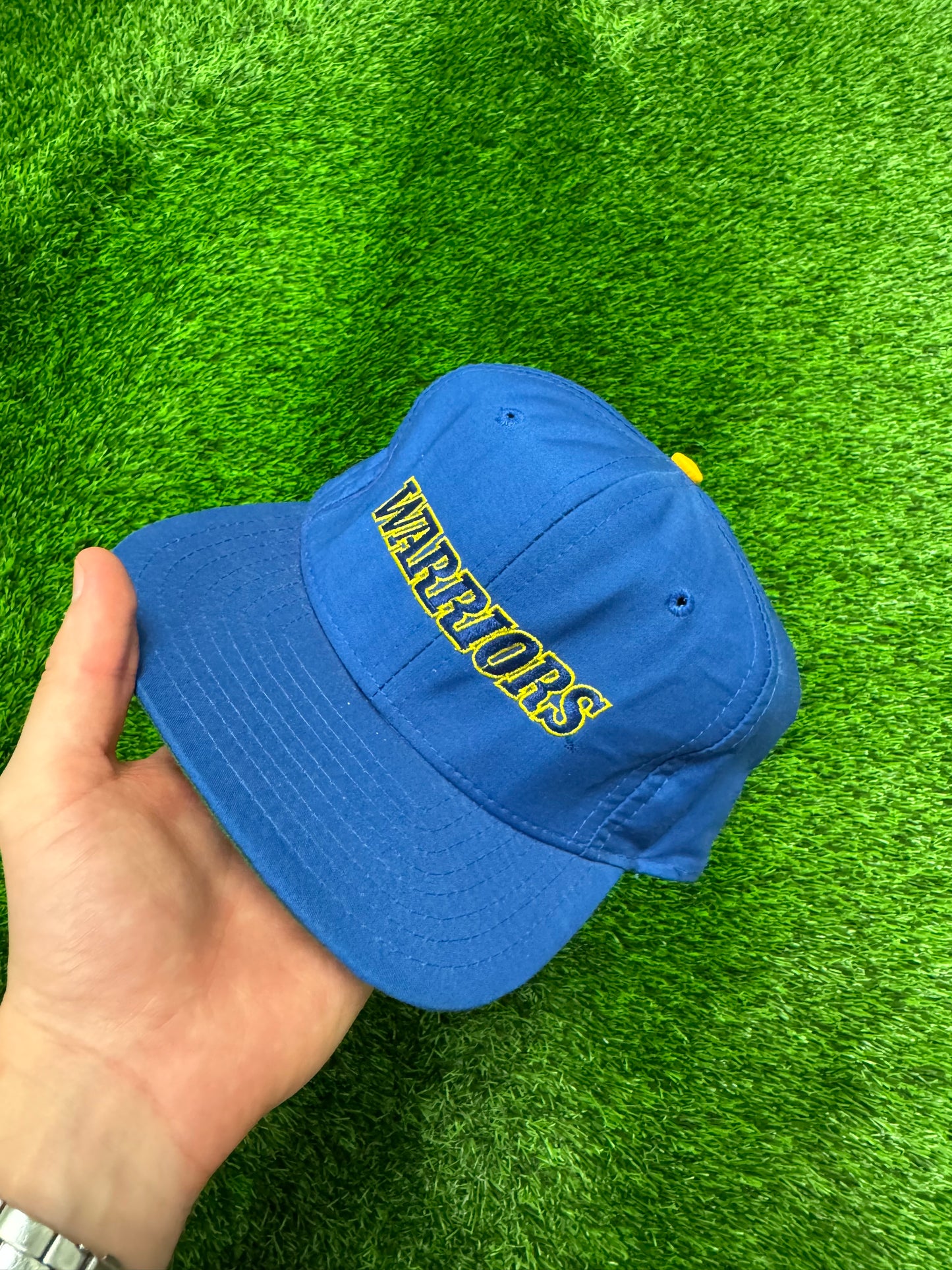 90s Golden State Warriors Spell Out Vintage NBA Snapback Hat (OS)